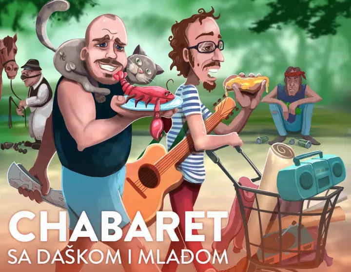 Daško and Mlađa at ComedyHaus